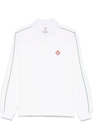 Casablanca Polo à motif monogrammé