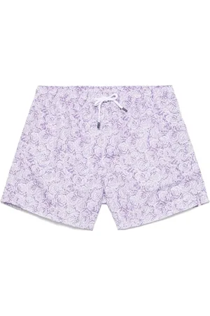 FEDELI Short de bain à fleurs