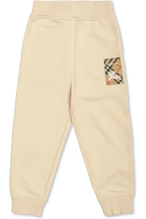 Burberry Pantalon de jogging à patch logo