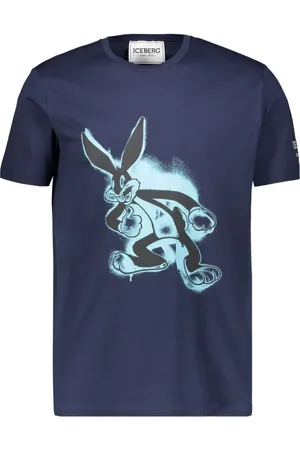 Iceberg T-shirt en coton à imprimé graphique