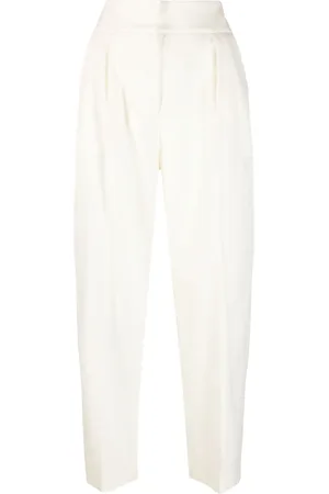 Fabiana Filippi Pantalon fuselé à plis marqués