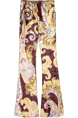 Etro Pantalon à imprimé graphique