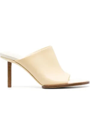 Jacquemus Mules Les Mules Rond Carré en cuir