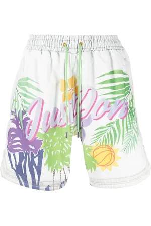 JUST DON Short à logo imprimé