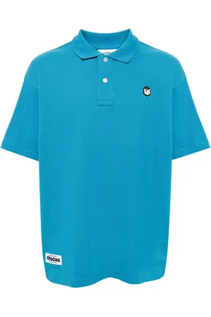 Chocoolate Polo en coton à logo brodé