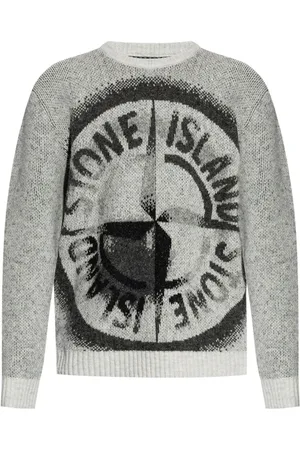Stone Island Pull à motif Compass