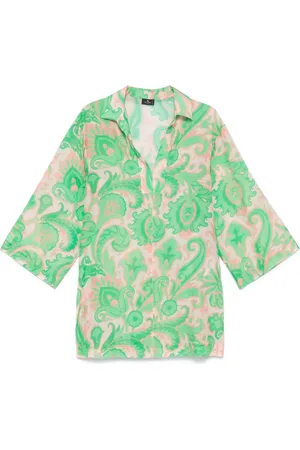 Etro Robe de plage à motif cachemireimprimé