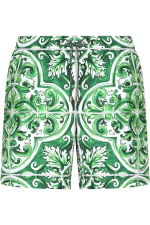 Dolce & Gabbana Short de bain à imprimé Majolica