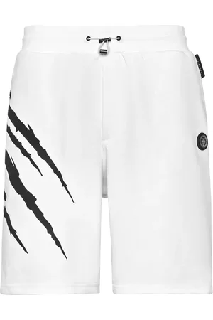 Philipp Plein Short de sport à imprimé graphique