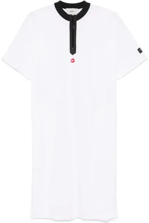 COPERNI Robe mi-longue à col montant zippé
