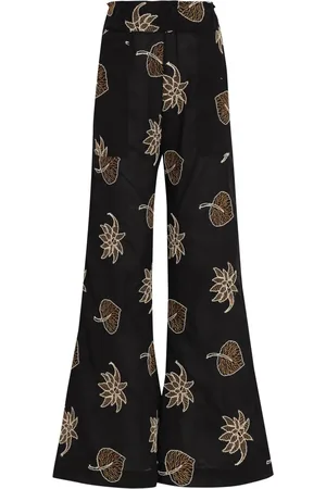 Brigitte Pantalon à fleurs
