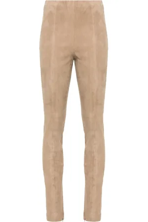 Ralph Lauren Legging en daim à design à empiècements