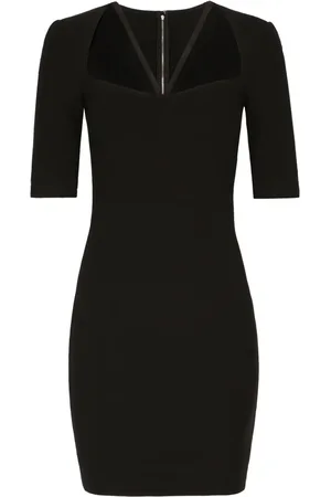 Dolce & Gabbana Robe courte à manches mi-longues