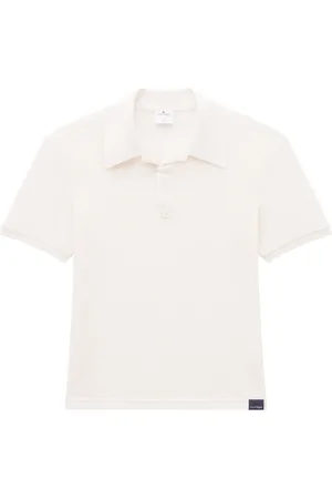 Courrèges Polo à logo appliqué