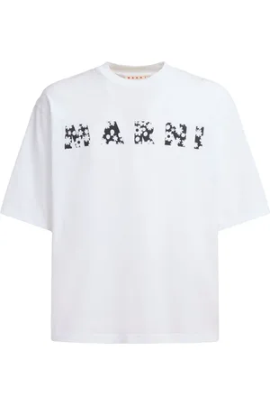 Marni T-shirt à logo imprimé