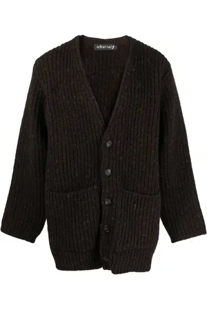 OUR LEGACY Cardigan Colossal en laine à col v