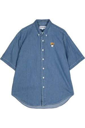 Chocoolate Chemise en jean à appliqué ourson