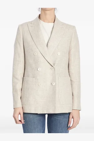 Max Mara Veste à boutonnière croisée