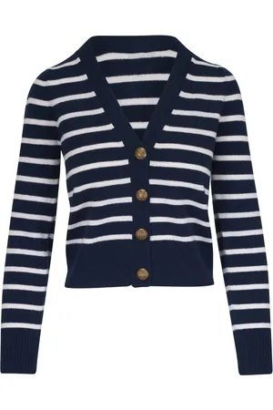 VERONICA BEARD Cardigan en cachemire à rayures