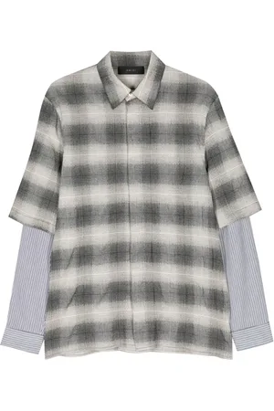 AMIRI Chemise superposée à imprimés multiples