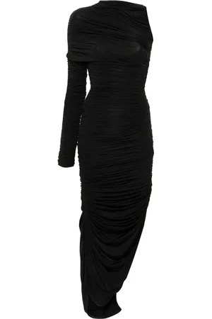 MUGLER Robe asymétrique à fronces