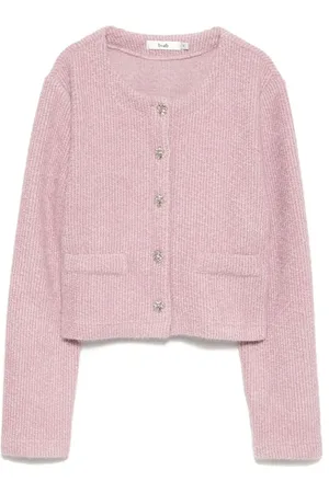 B+AB Veste en tweed à boutonnière