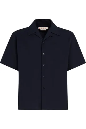 Marni Chemise en laine à col officier