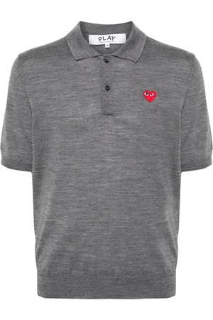 Comme des Garçons Polo à patch coeur