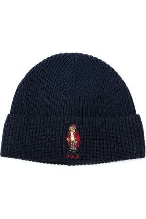 Ralph Lauren Bonnet à motif Polo Bear