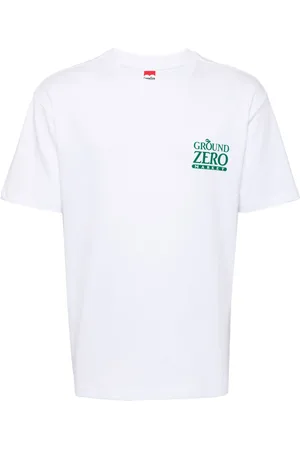 Ground Zero T-shirt en coton à logo imprimé
