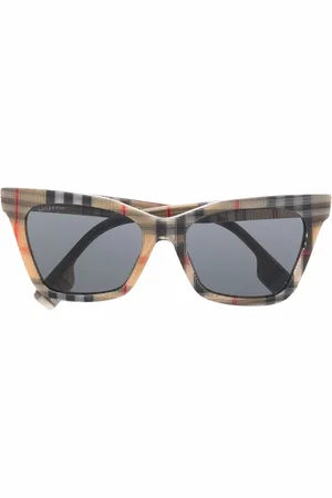 Burberry Lunettes de soleil à monture papillon