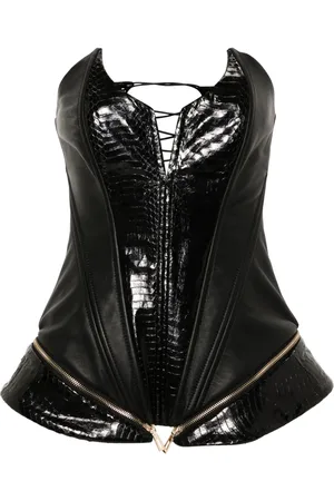 MITILIANE COUTURE Corset en cuir