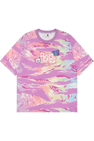 A Bathing Ape T-shirt en coton à imprimé camouflage