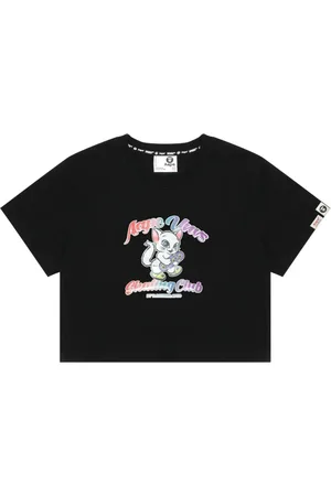 A Bathing Ape T-shirt en coton à imprimé graphique