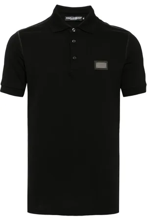 Dolce & Gabbana Polo en coton piqué à logo