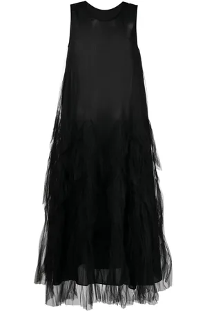 JNBY Robe mi-longue à superposition en tulle