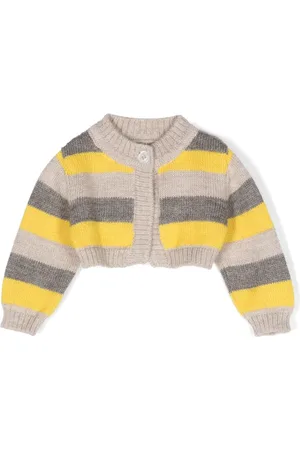 Gensami Cardigan rayé à boutonnière