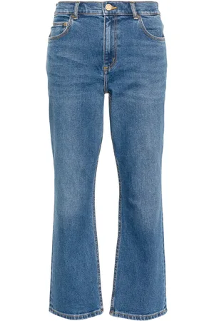 Tory Burch Jean évasé à coupe courte