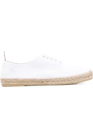 Thom Browne Baskets Heritage à semelle en jute