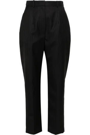 Alexander McQueen Pantalon à fines rayures