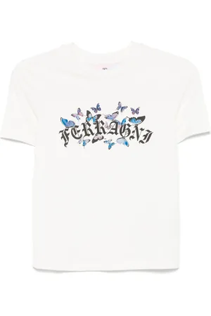Chiara Ferragni T-shirt Gothic Butterflies