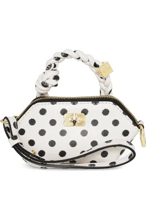Ganni Mini sac à main à pois