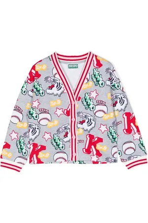 Kenzo Sweat Club Baseball à boutonnière
