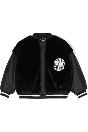 DKNY Veste bomber à logo appliqué