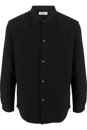 Sandro Chemise boutonnée à col pointu