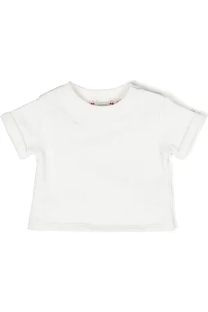 BONPOINT T-shirt en coton à cerises brodées