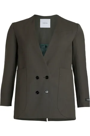 Patou Blazer croisé à design sans col