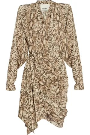 Isabel Marant Robe Cleora à coupe mi-longue