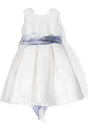 Mimilù Robe plissée à détail de nœud