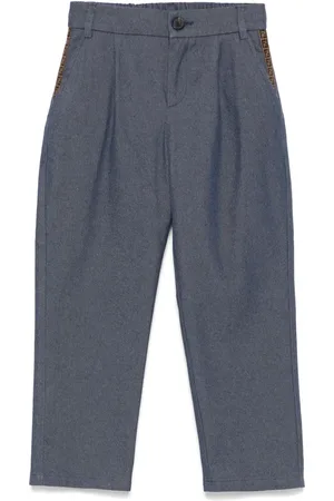Fendi Pantalon à motif FF